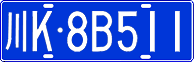 License plate of China, Cars