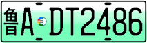 License plate of China, Electric vehicles
