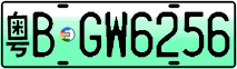 License plate of China, Electric vehicles