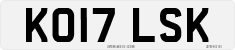 License plate of the United Kingdom, 2001 year system