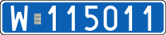 License plates of Poland, Diplomatic