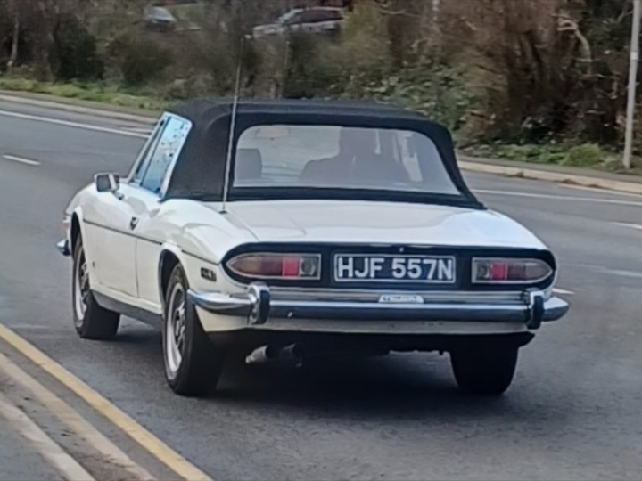HJF557N, Triumph Stag 