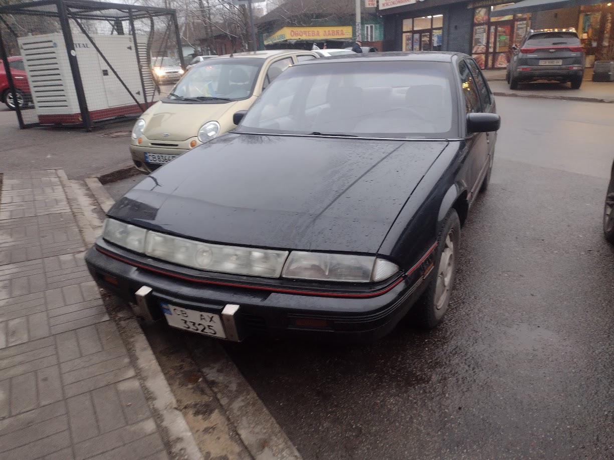 CB 3325 AX, Pontiac Grand Prix 5th gen 4-door Sedan (W-body), facelift, 1993–1996