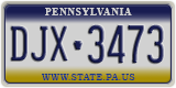 Pennsylvania, ABC-1234
