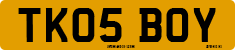 License plate of the United Kingdom, 2001 year system