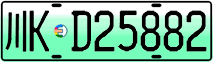 License plate of China, Electric vehicles