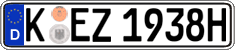 German license plate, Plates for oldtimers (type 