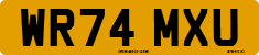 License plate of the United Kingdom, 2001 year system