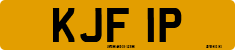 License plate of the United Kingdom, 1963 year system