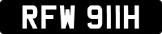 License plate of the United Kingdom, 1963 year system
