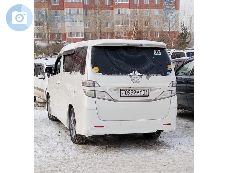 0999MY01, Toyota Vellfire