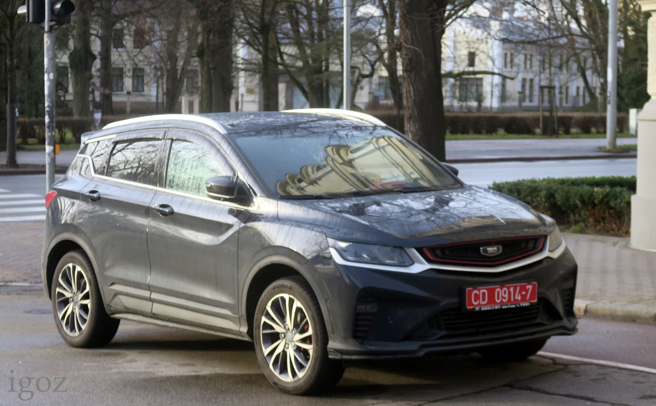 CD 0914-7, BelGee X50 2023– (rebadged Geely Coolray)