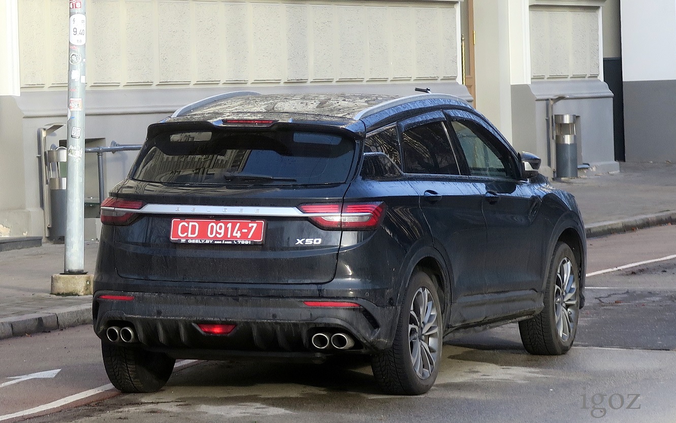 CD 0914-7, BelGee X50 2023– (rebadged Geely Coolray)