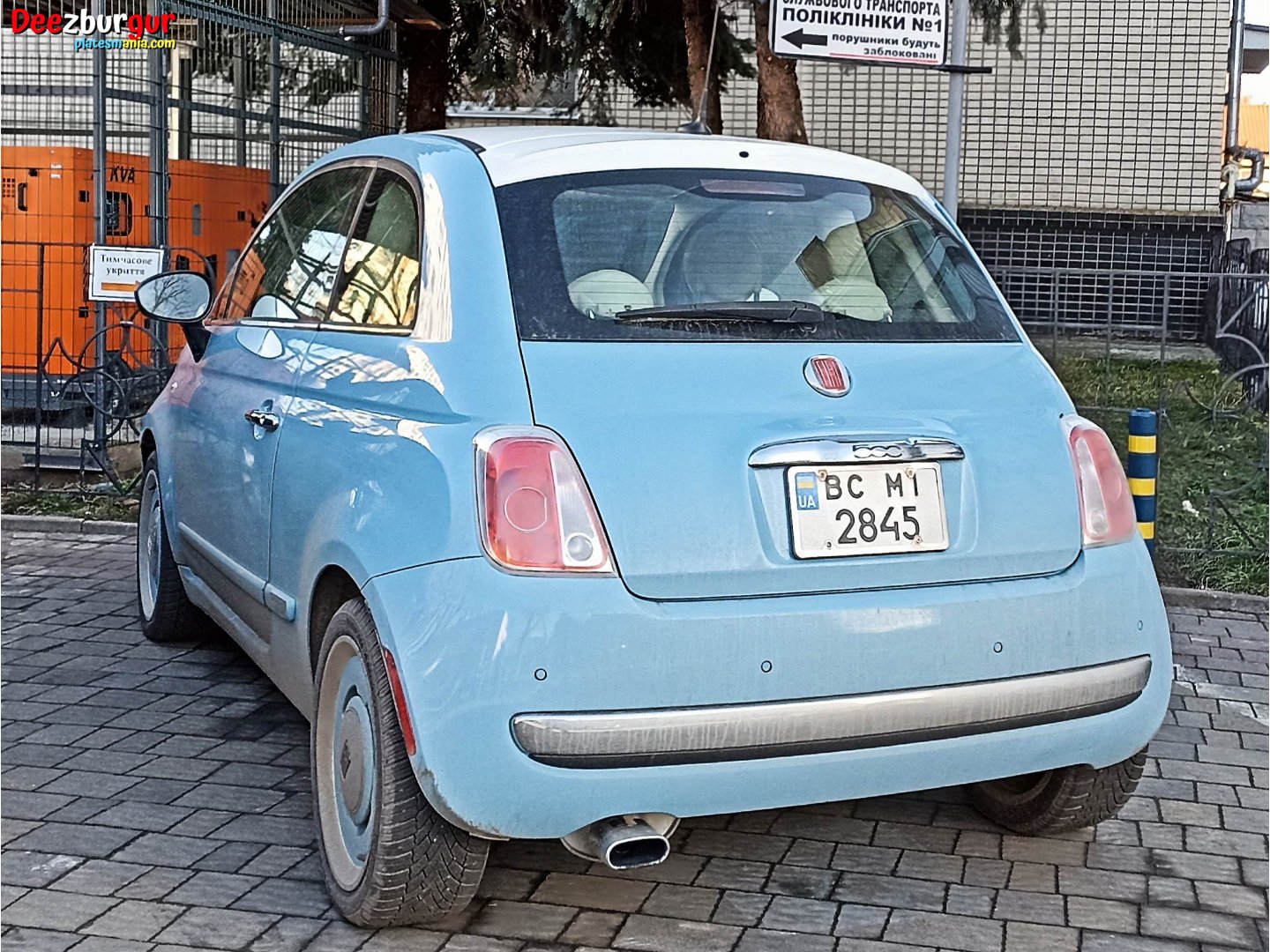 BC 2845 MI, FIAT 500 2nd gen Hatch (312), 2007–2016