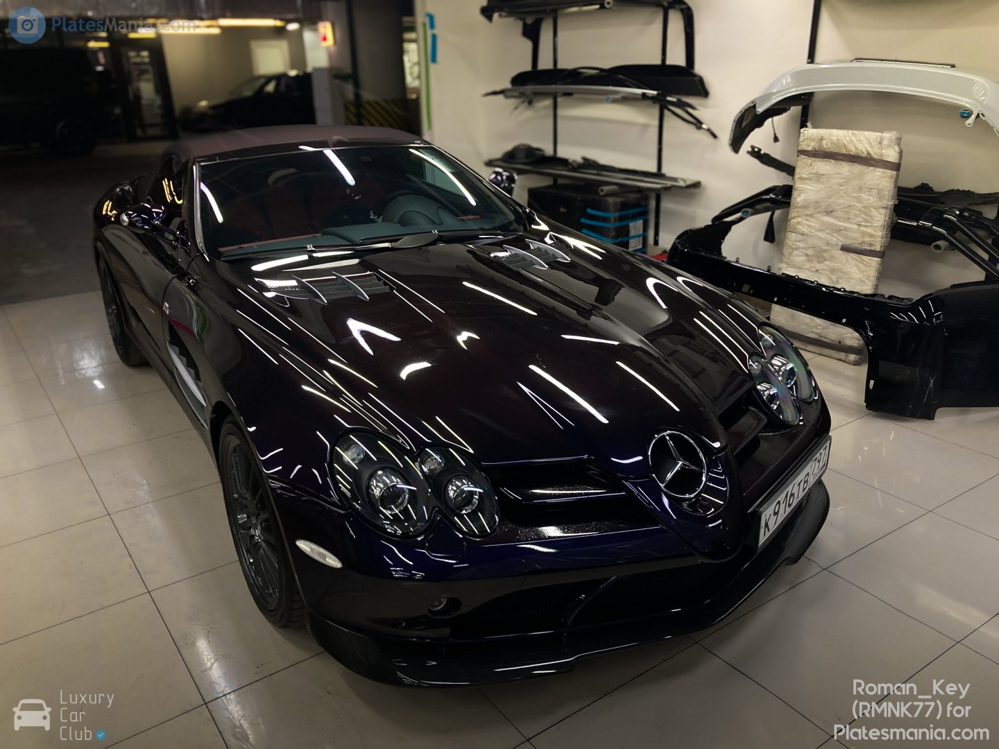 к 916 тв 797, Mercedes-Benz SLR McLaren 1st gen Roadster (R199), 2007–2010