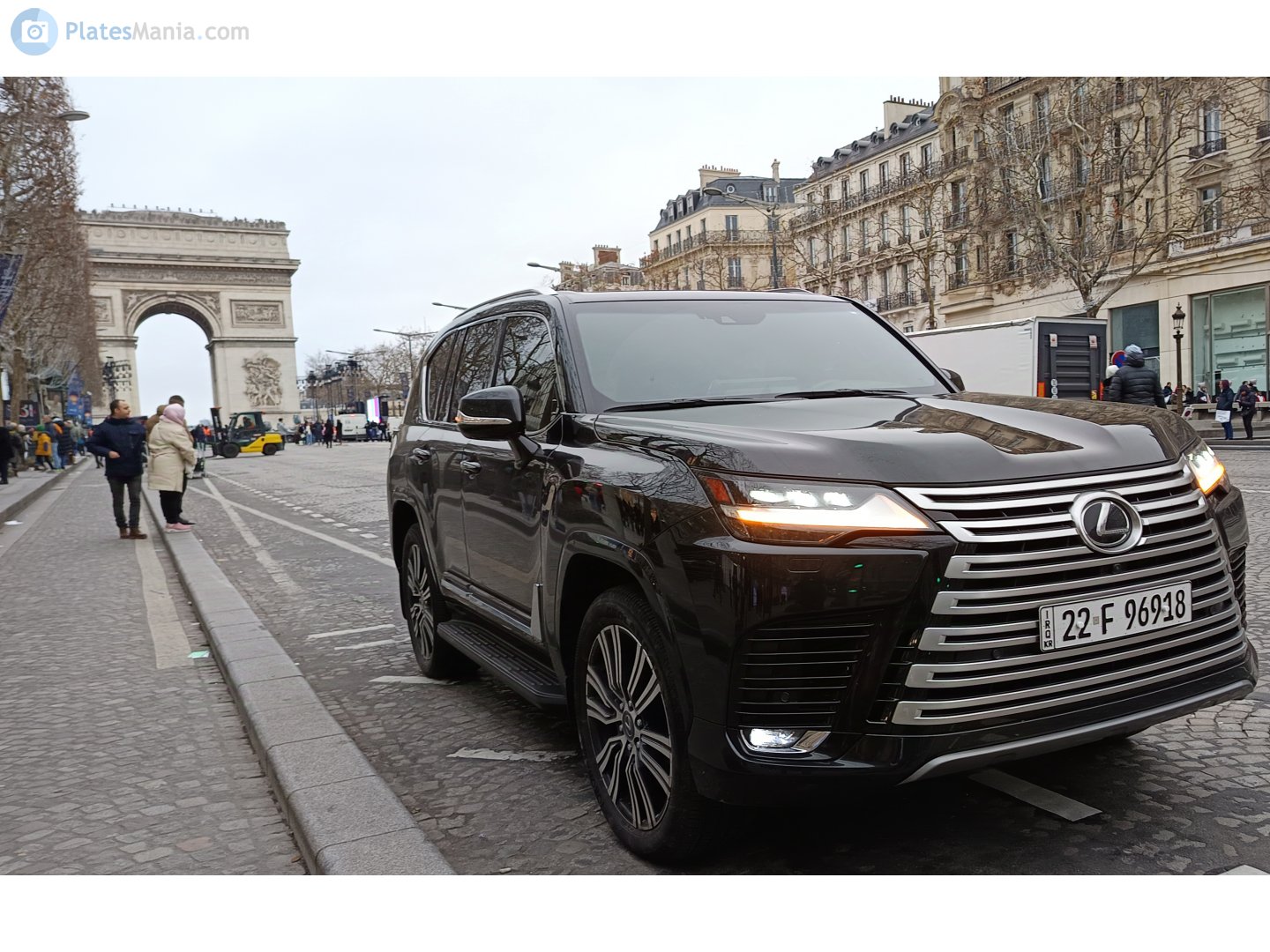 22 F 96918, Lexus LX 4th gen (J310), 2021–