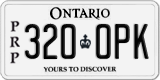 Ontario, PRP, Truck, Bus (123-4AB)