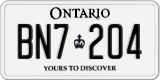 Ontario, PRP, Truck, Bus (AB1-234)