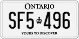Ontario, PRP, Truck, Bus (AB1-234)