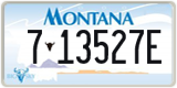 Montana, 1-12345A / 10-1234A