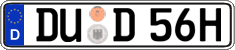 German license plate, Plates for oldtimers (type 