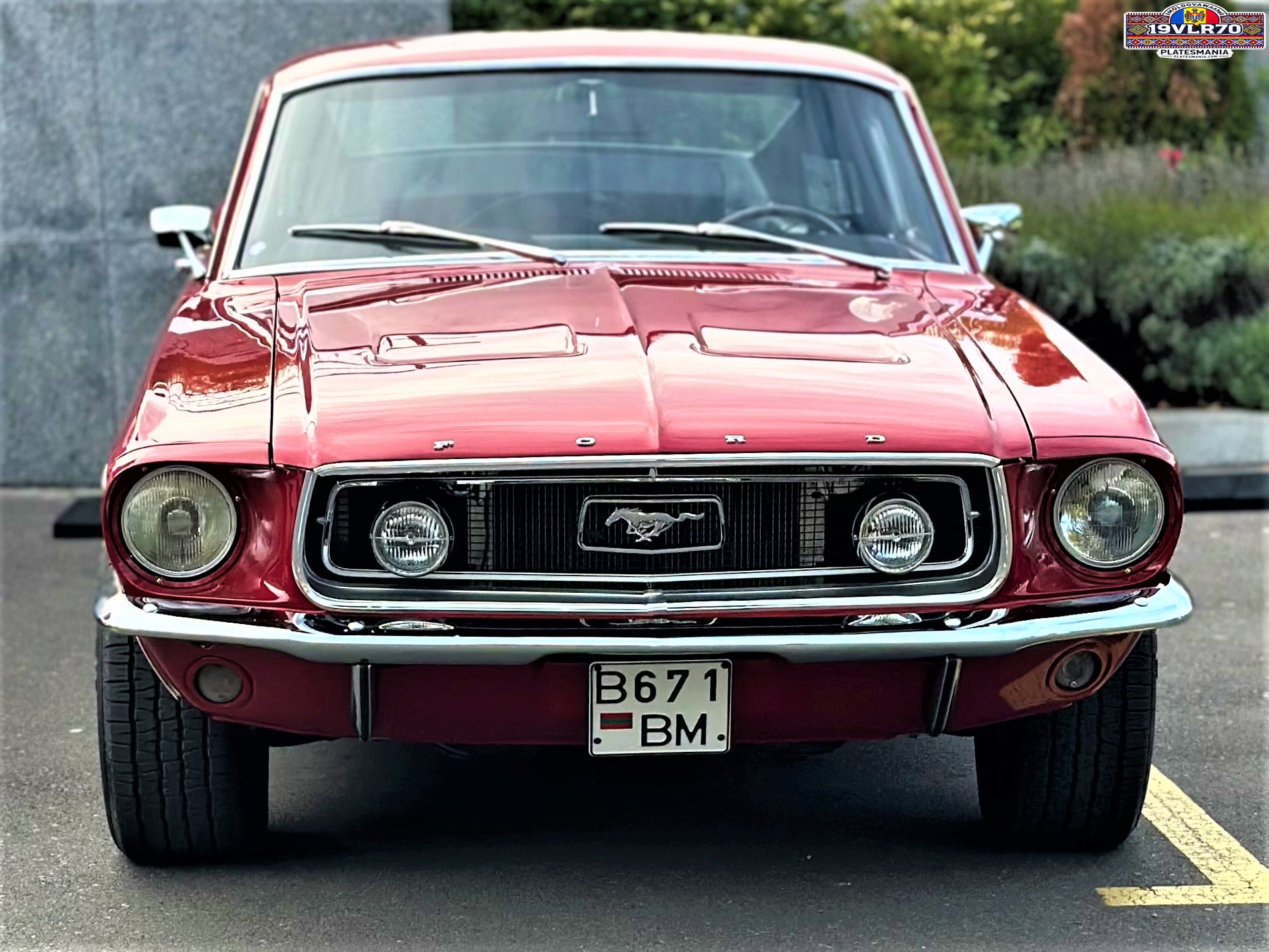 B 671 BM, Ford Mustang 1st gen 2-door Hardtop Coupé (65), 1964–1970