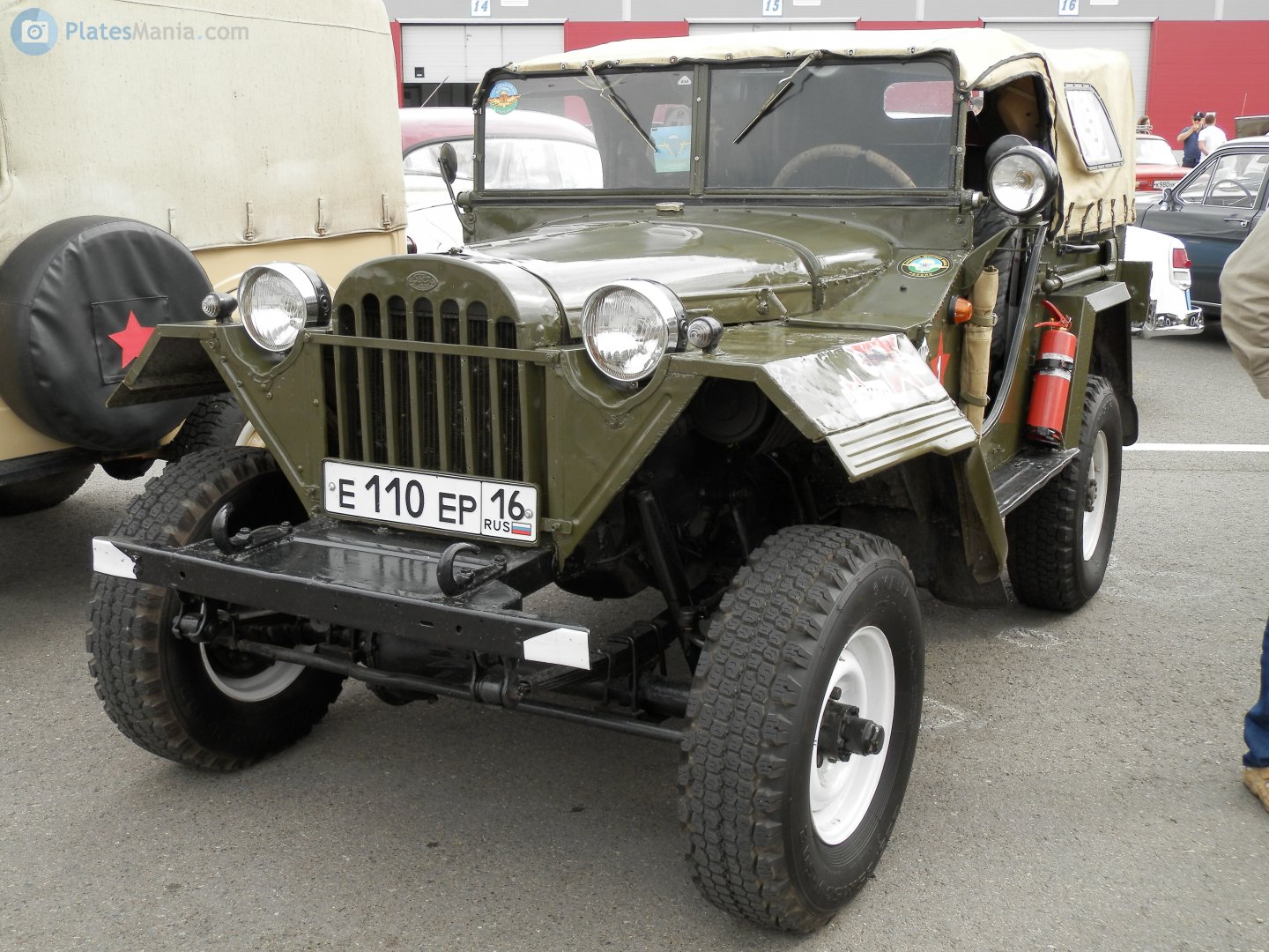 е 110 ер 16, ГАЗ 67Б 