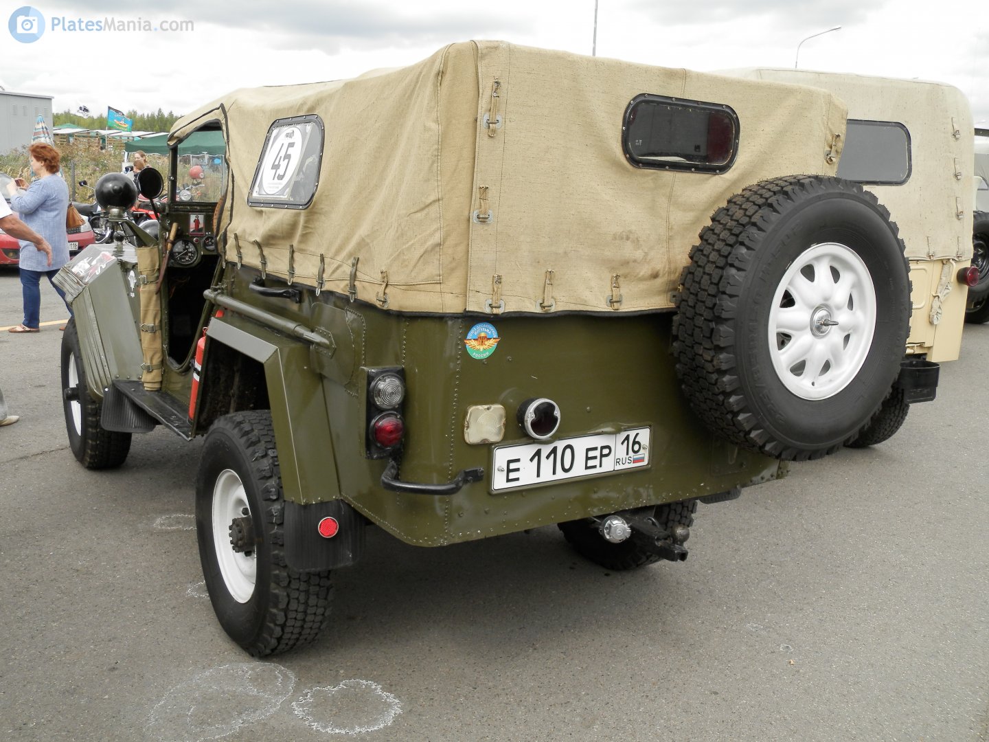 е 110 ер 16, GAZ 67Б 