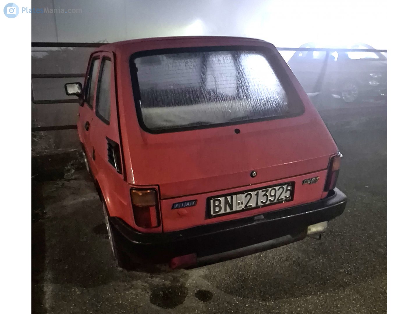 BN 213925, FIAT 126 126 BIS (3-door Hatch), 1987–1991