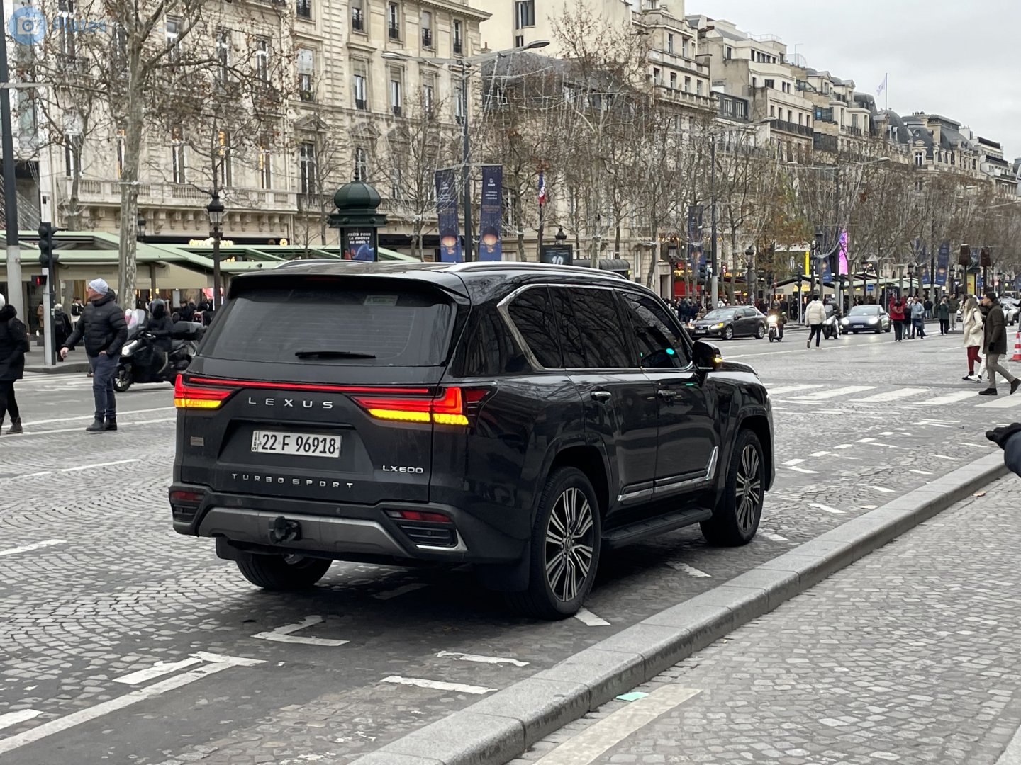 22 F 96918, Lexus LX 4th gen (J310), 2021–