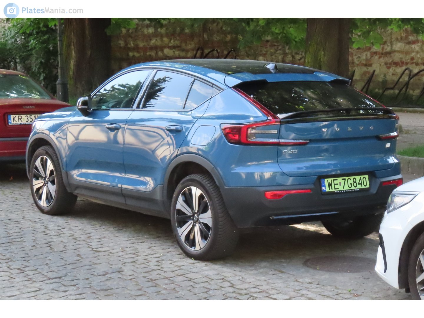 WE 7G840, Volvo C40 1st gen, 2021–2024