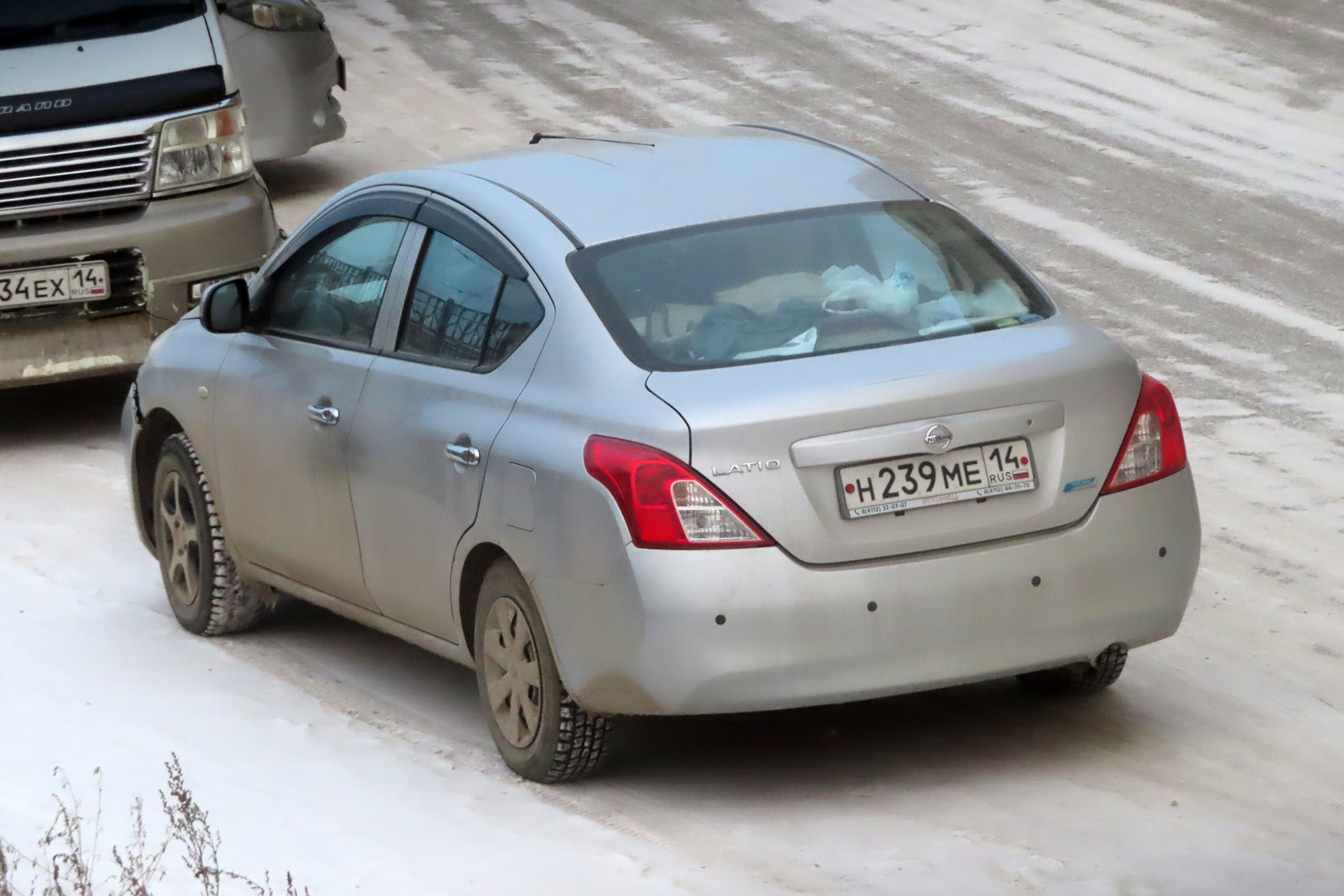 н 239 ме 14, Nissan Latio 2nd gen (N17; JP-market), 2012–2016