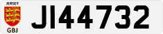 License plate of Jersey, Regular plates (J123456)