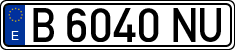 License plates of Spain, 1971 year series