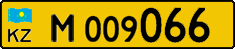 License plate Kazakhstan, Diplomatic
