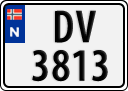 License plate of Norway, Trailers, motorcycles, special vehicles