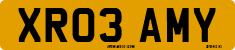 License plate of the United Kingdom, 2001 year system