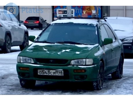 о543су198, Subaru Impreza