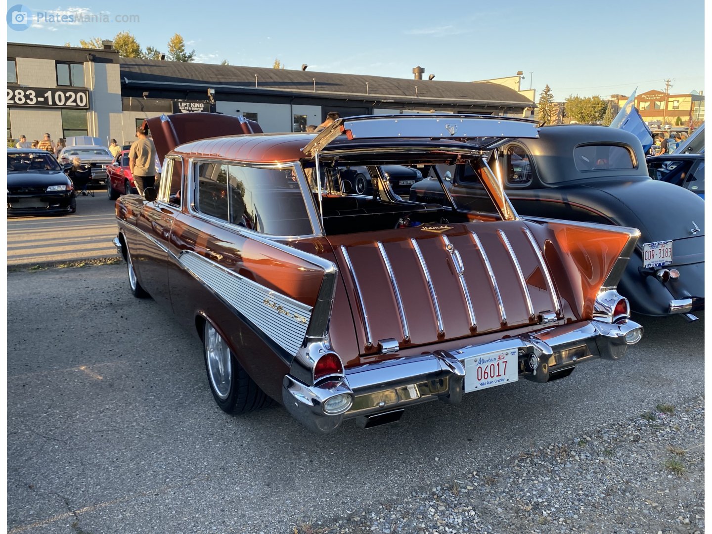 06017, Chevrolet Nomad 1st gen 1957 (2429-1064; A-body), 2nd facelift, 1956–1957
