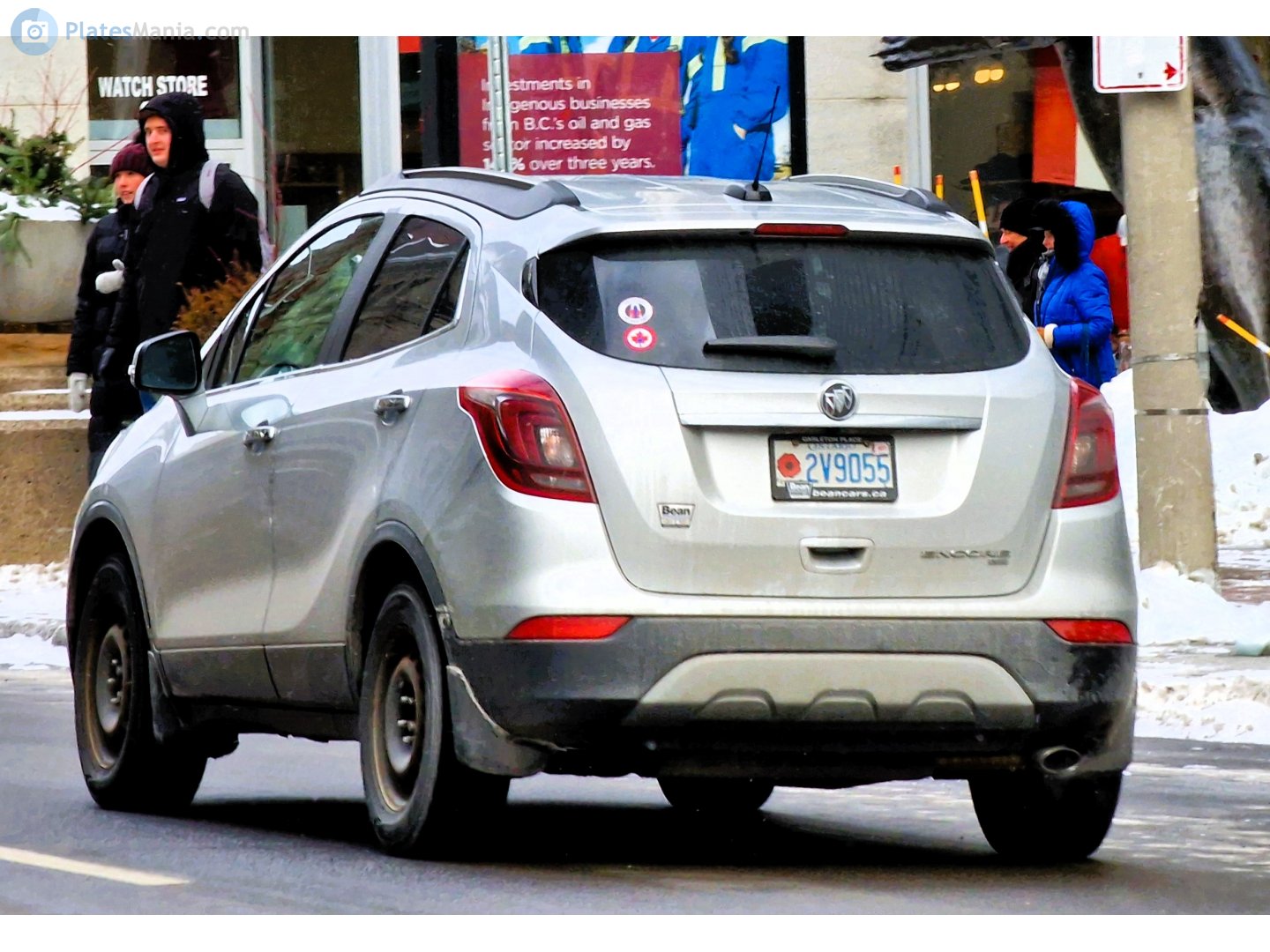 2V9055, Buick Encore 1st gen (J13), facelift, 2016–2019 (–2022 for NA-market)