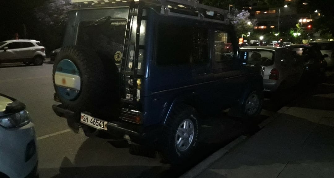 SH 46541, Mercedes-Benz G-Klasse 1st gen 3-door SUV (W460/W461; Utility-spec), 1979–2001