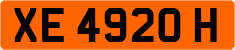 License plate of Singapore, Exceptional vehicles
