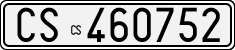 License plate of Italy, Cars (1927 year series)