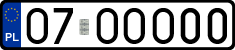 License plates of Poland, Vanity Plates