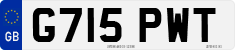 License plate of the United Kingdom, 1983 year system