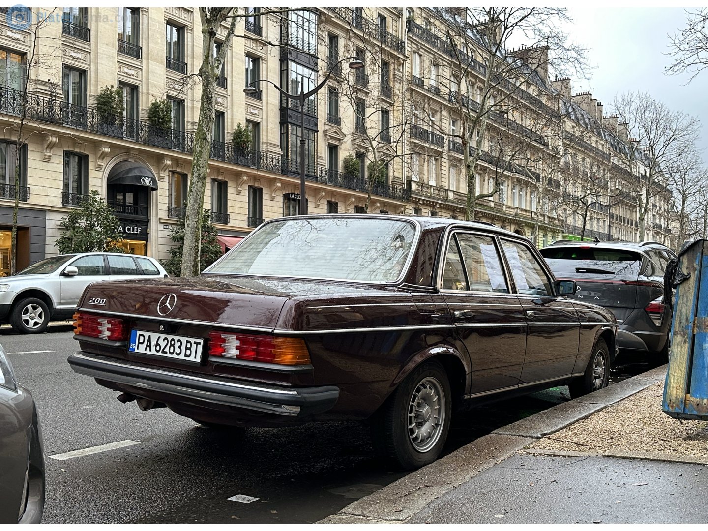 PA 6283 BT, Mercedes-Benz E-Klasse 200–300 Sedan (W123), 1975­–1986