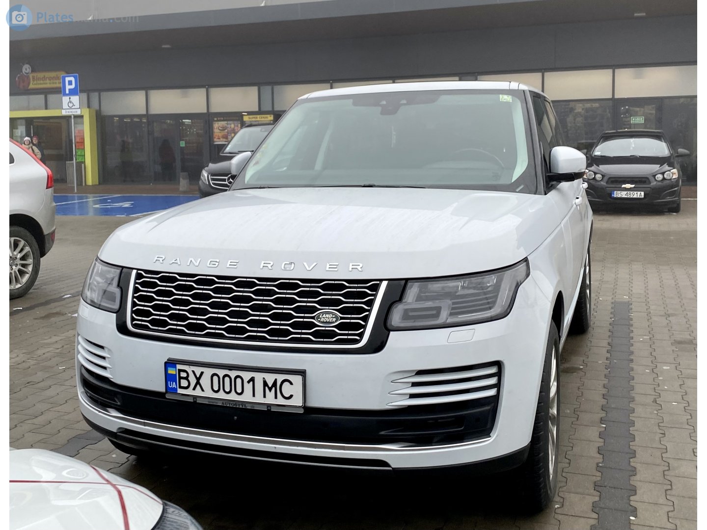 BX 0001 MC, Land Rover Range Rover 4th gen (L405), facelift, 2017–2022