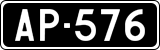 License plate of Finland, Oldtimers