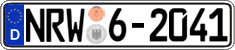German license plate, Regional authorities