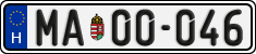 license plates of Hungary, Specialty plates (2022)